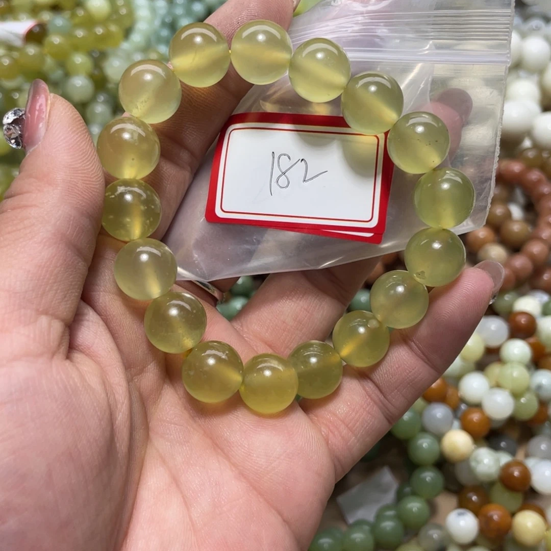 蛇纹石玉未镶嵌手串