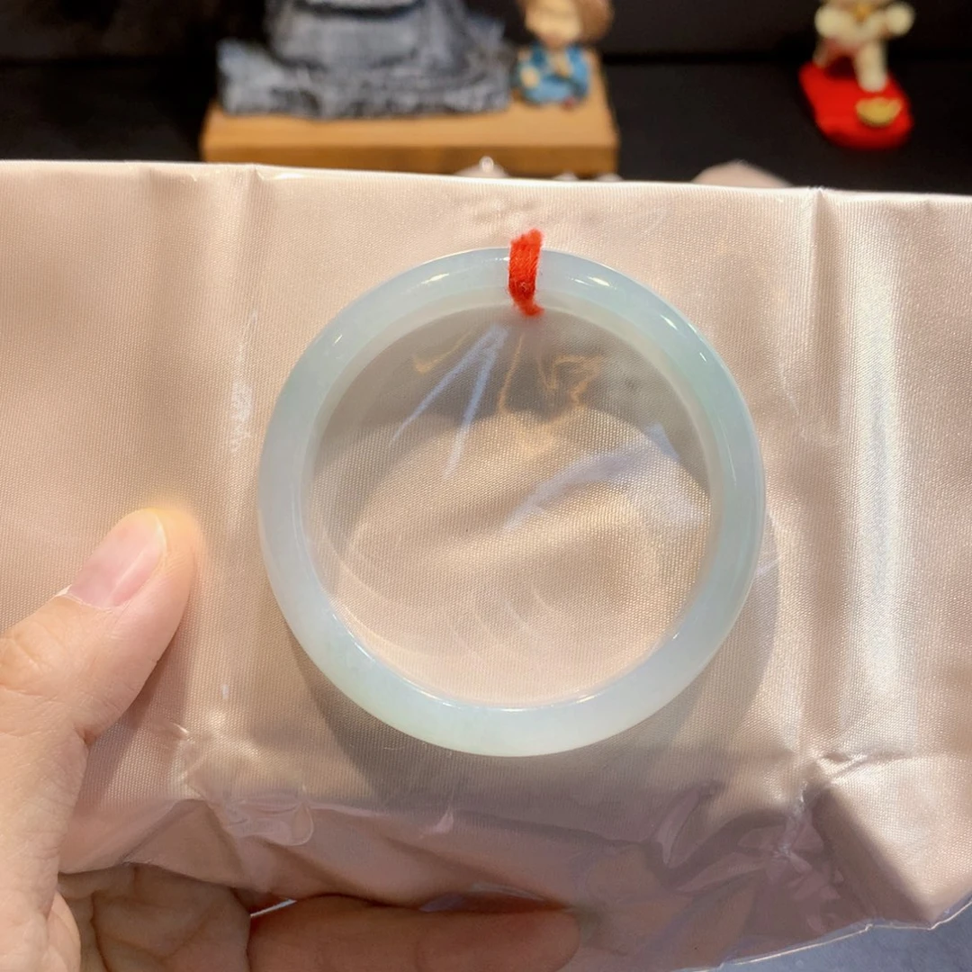 翡翠未镶嵌手镯6号