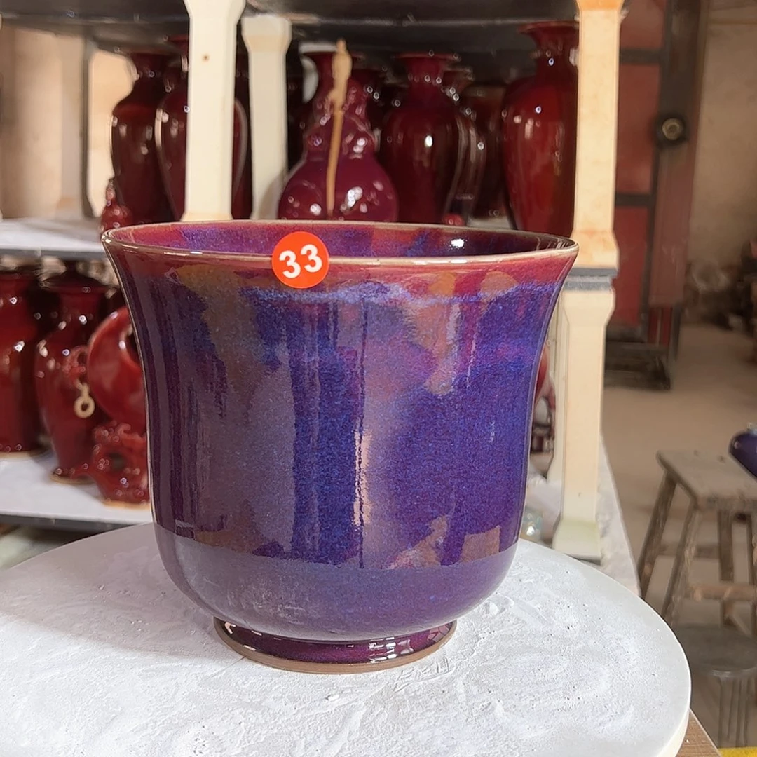 摆件郑家钧窑摆件微