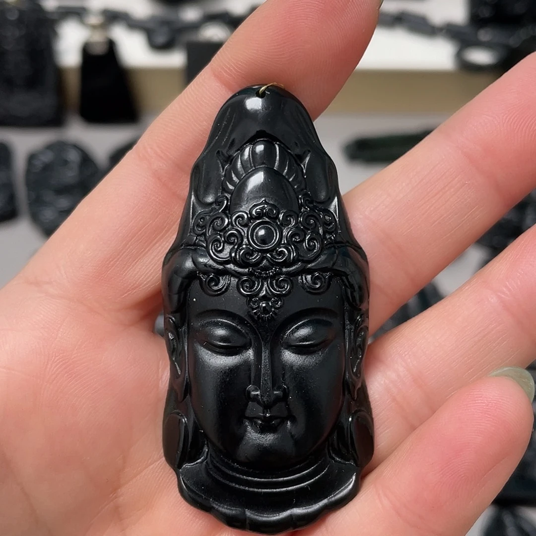 蛇纹石玉未镶嵌吊坠