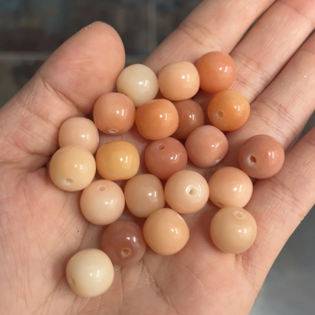 【闪购商品】白玉菩提吊坠a/11 40+30粉玉