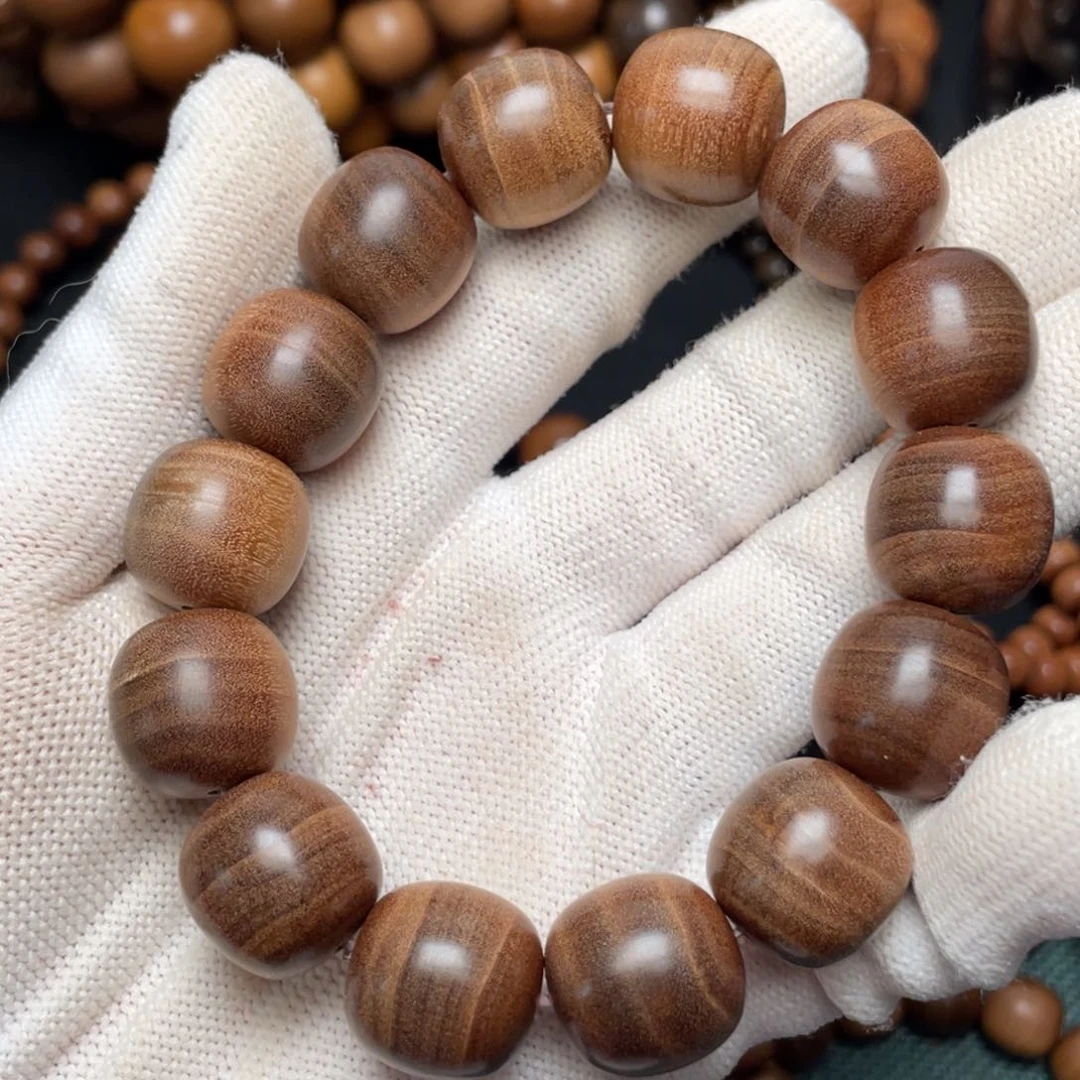 檀香木手串/手链G*a迈索尔老山檀15/16