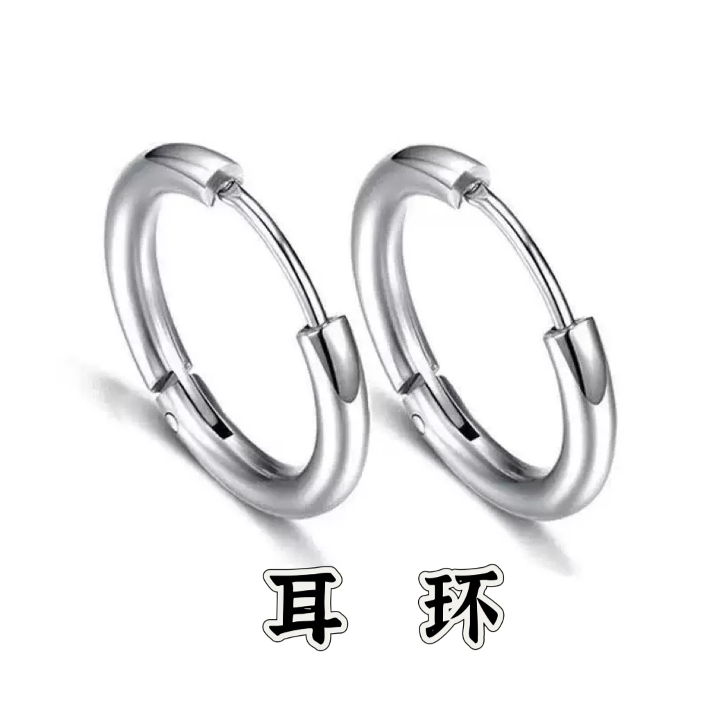 铜合金耳饰 5585 粉色加镶嵌蝴蝶耳钉 玫瑰色底