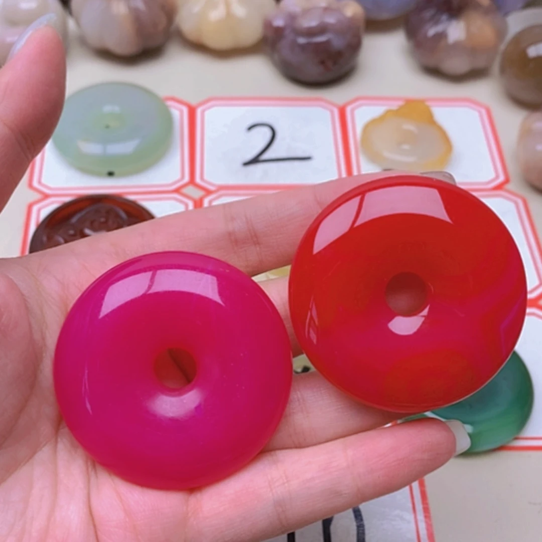 【闪购商品】未镶嵌玛瑙/玉髓珠宝半成品旺*