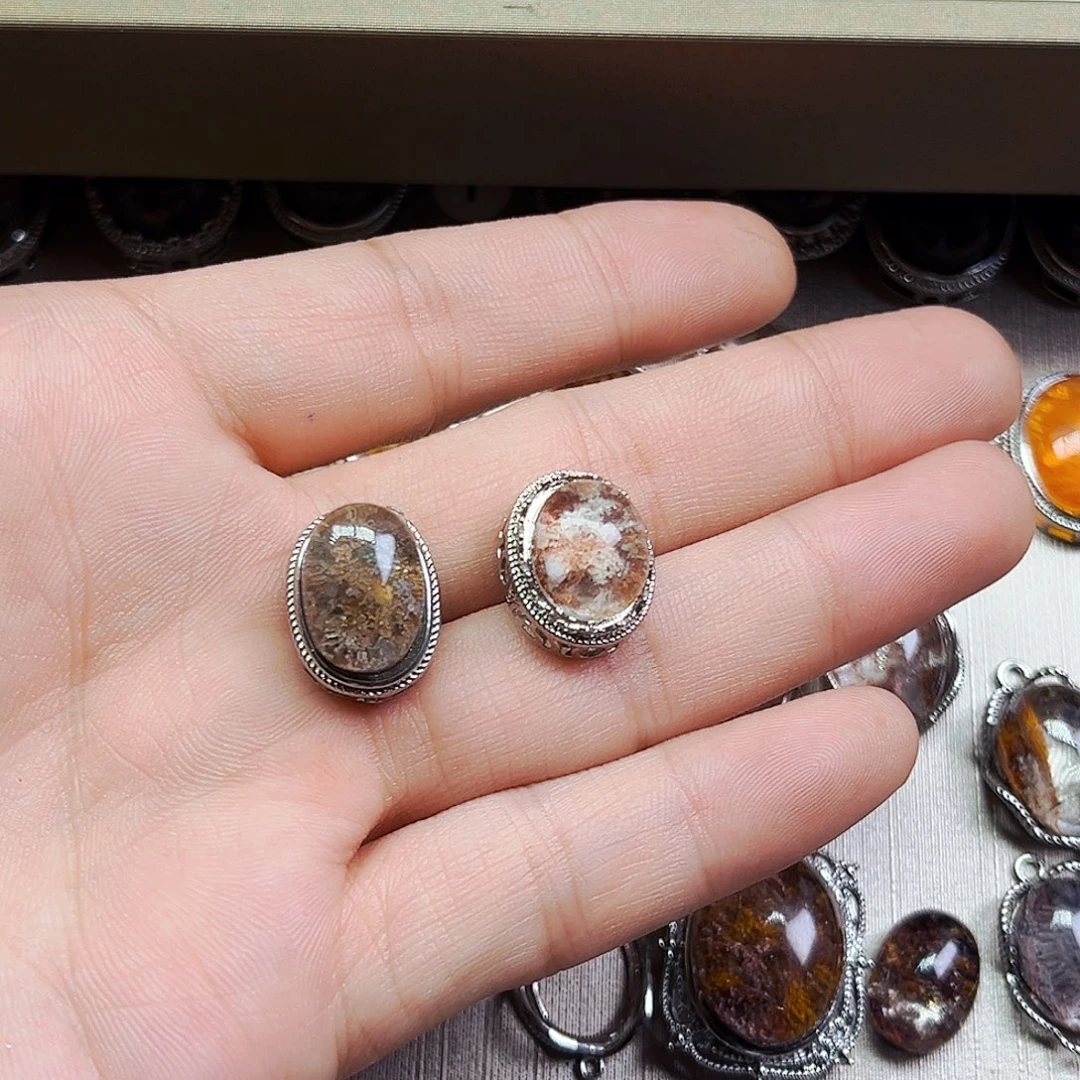 紫晶颈饰银S800镀金镶嵌b***奕