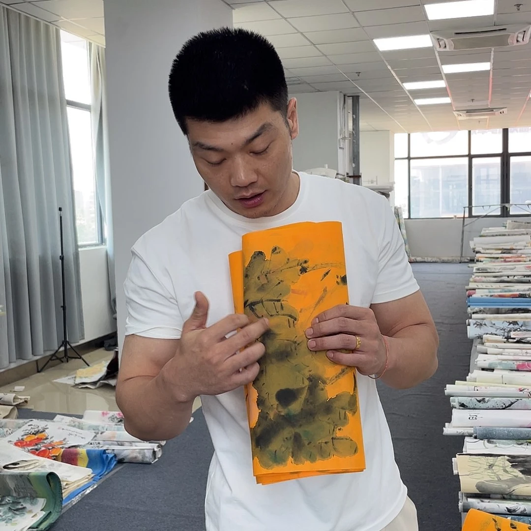 国画纯手绘字画宣纸