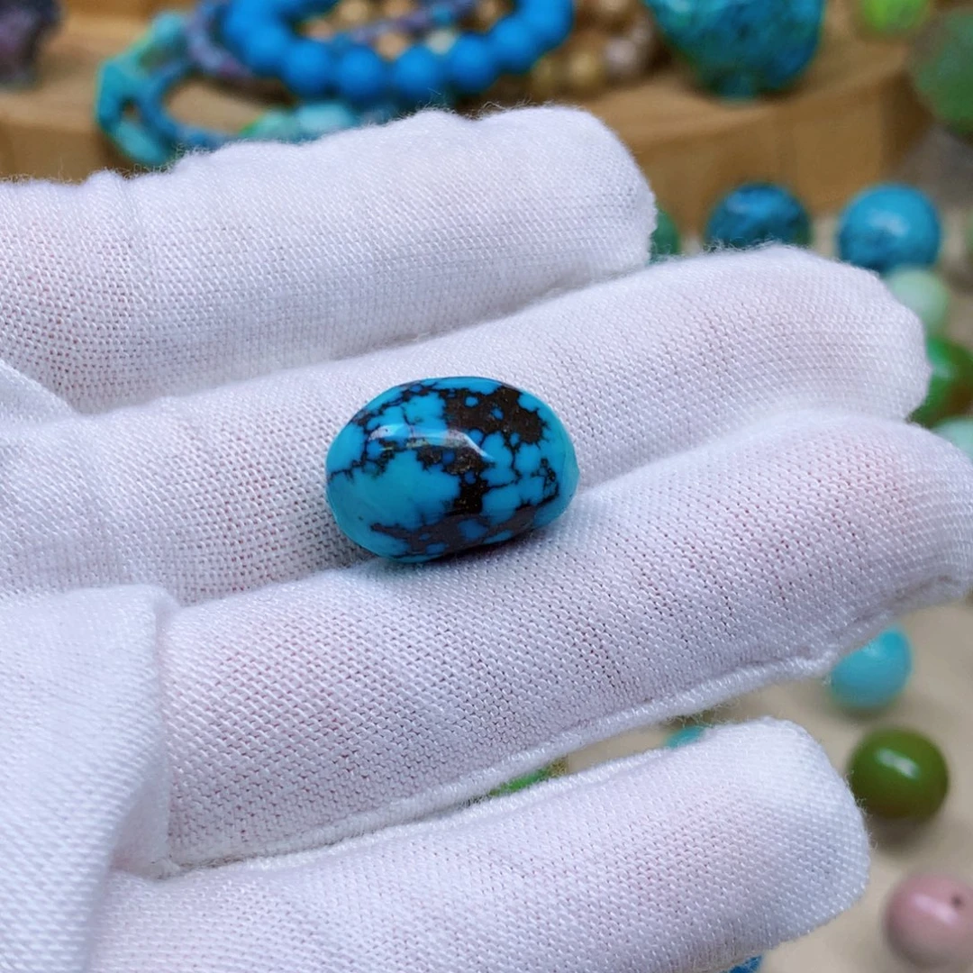 绿松石未镶嵌三彩随行