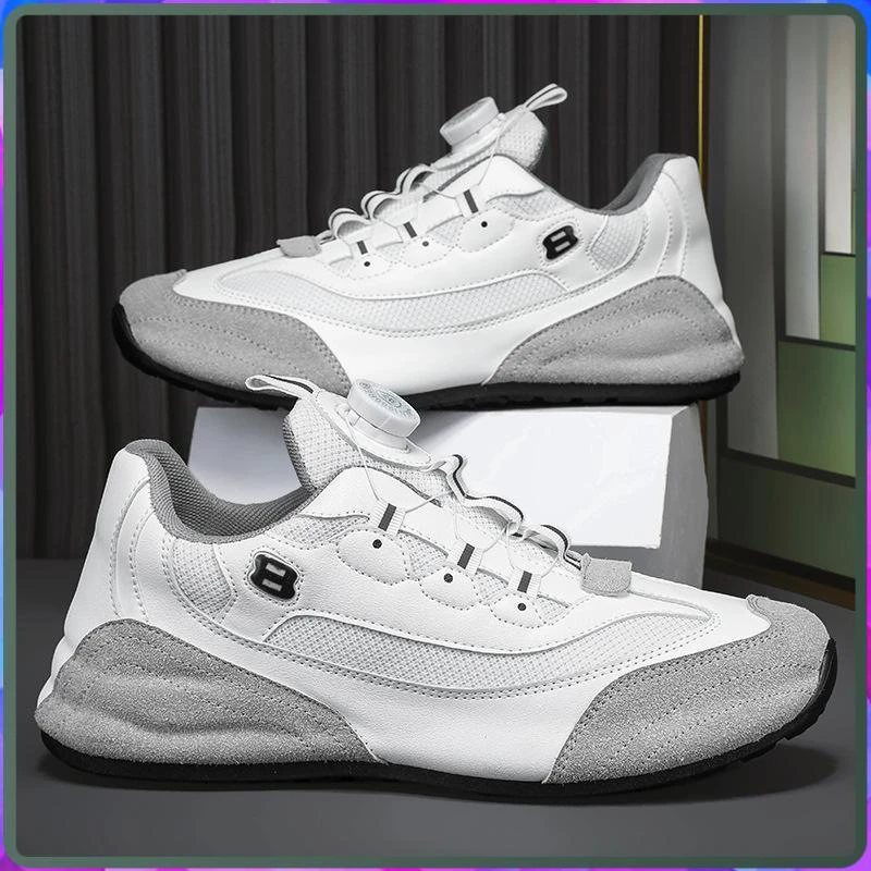 潮流厚底新款百搭包底男士老爹鞋内情侣运动鞋英伦休闲男鞋健步款