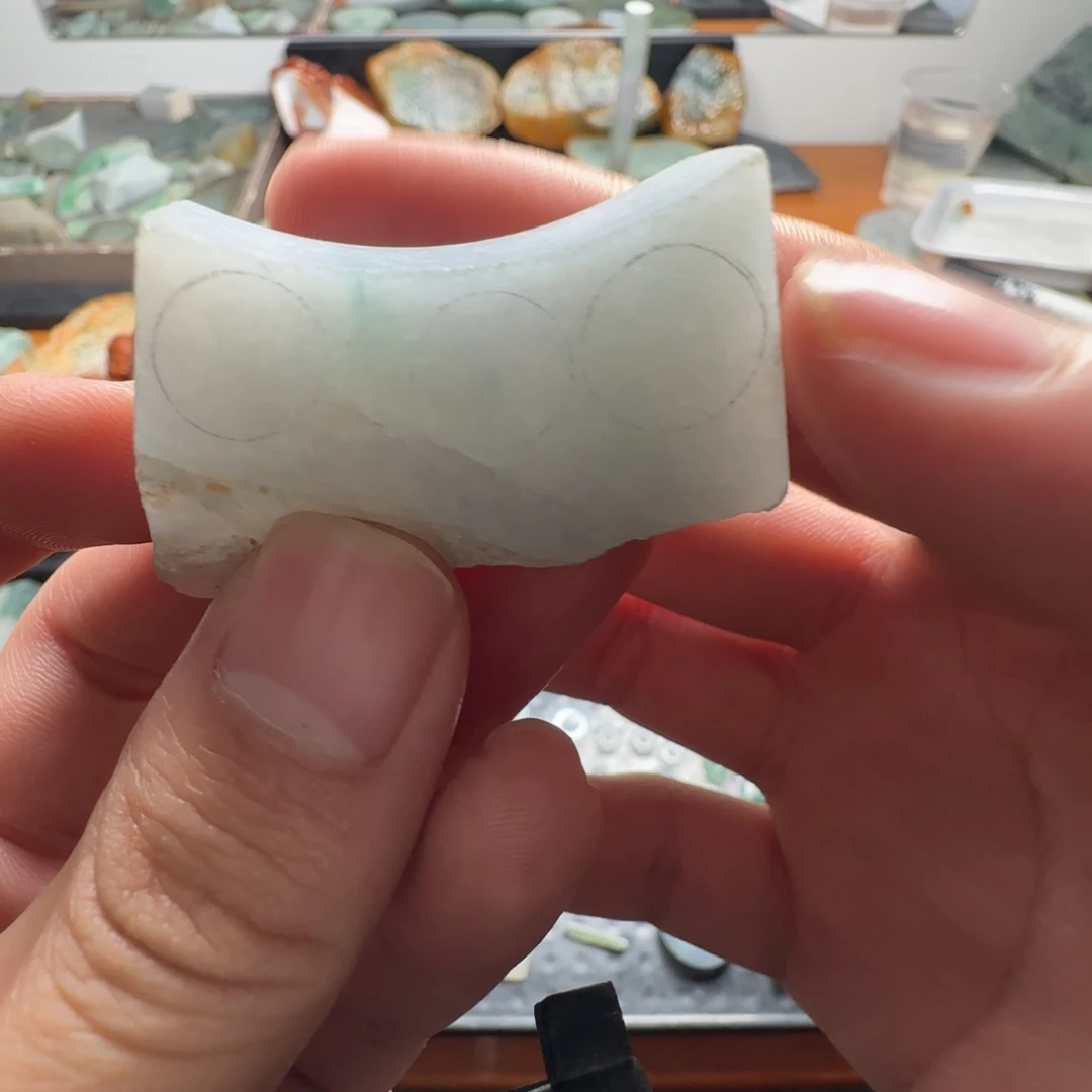 定制翡翠未镶嵌材料