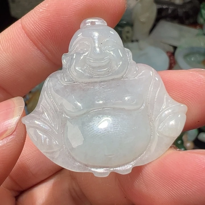 翡翠颈饰未镶嵌吊坠