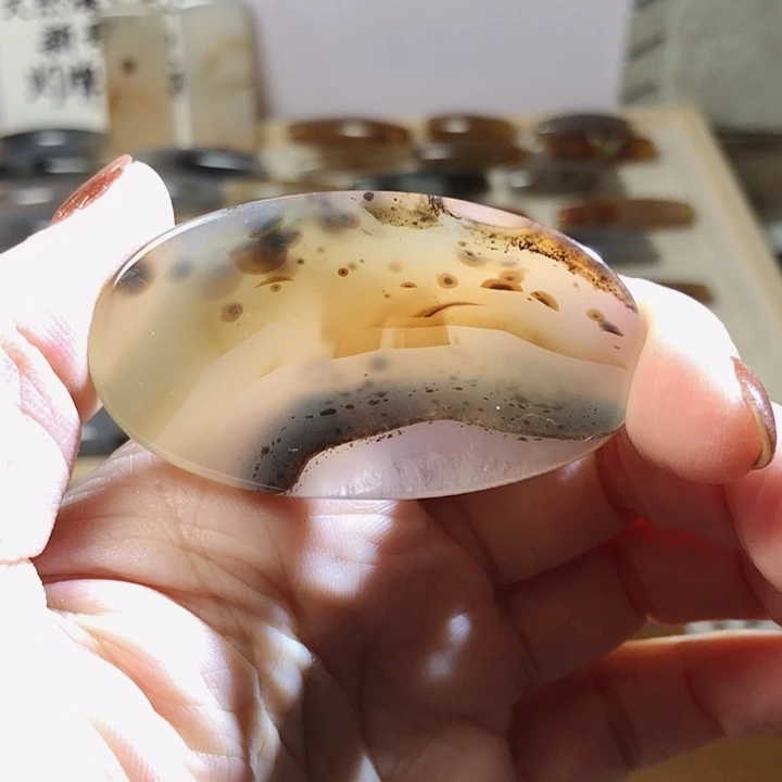 玛瑙/玉髓珠宝半成品合金～***～