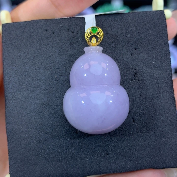 18K金镶嵌手链翡翠翡翠