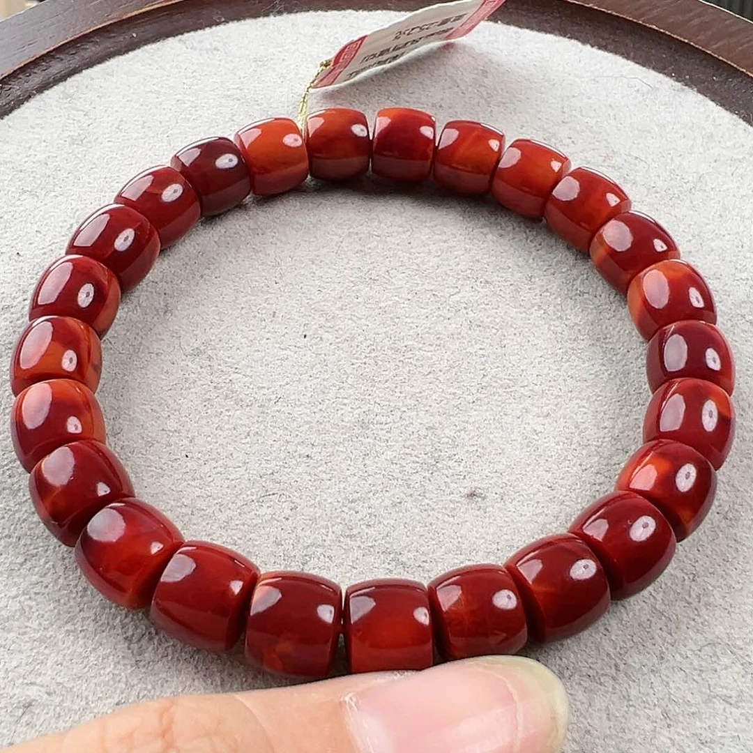 南红玛瑙手串未镶嵌