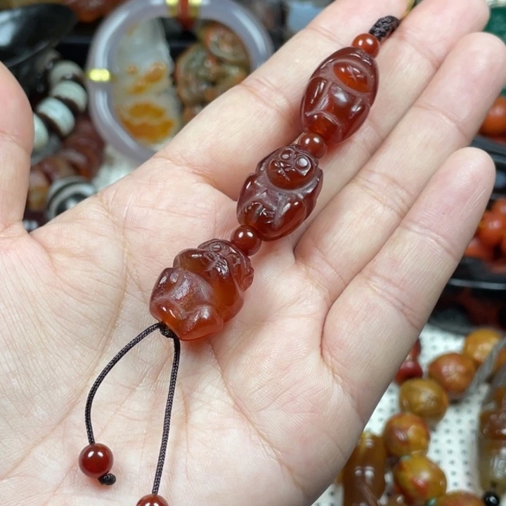 玛瑙/玉髓未镶嵌颈饰