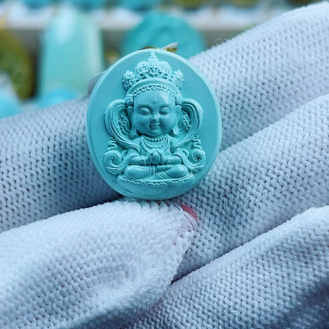 绿松石未镶嵌珠宝奇石