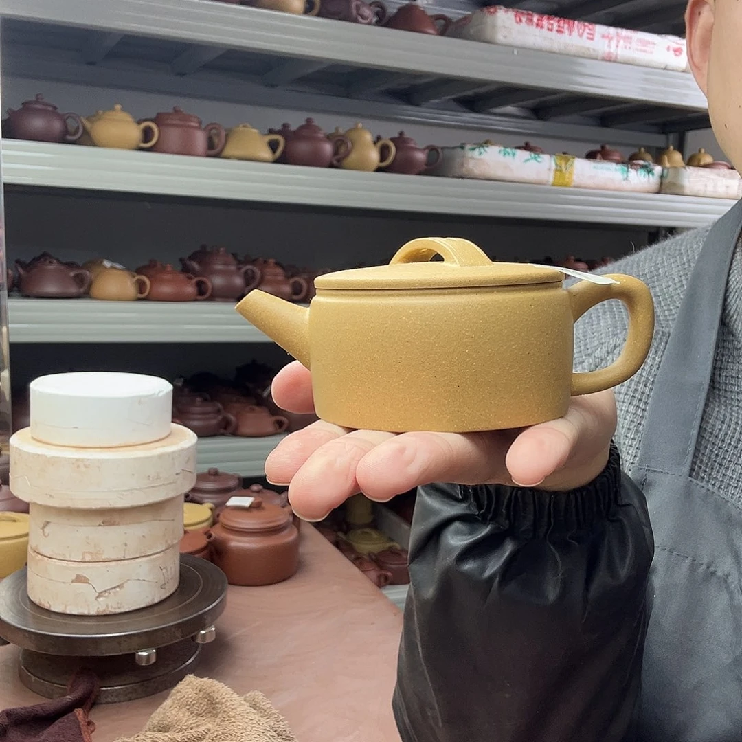 紫砂茶壶汉瓦壶微瑕