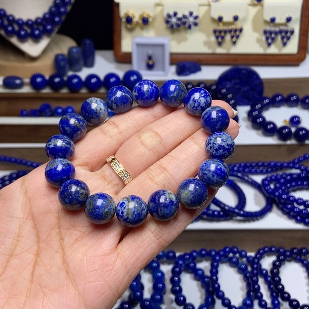 青金石未镶嵌12.4mm+福利手串