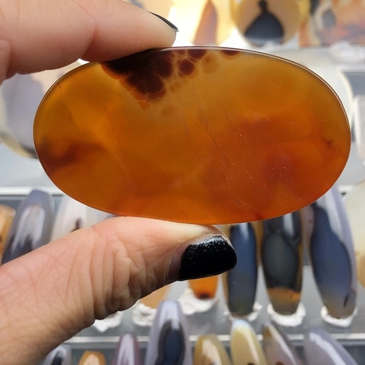 查罗石未镶嵌珠宝半成品84