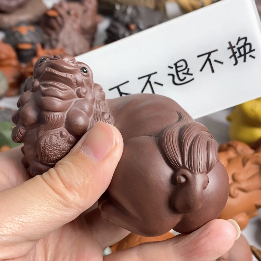 【闪购商品】紫砂茶宠小*紫砂瑕疵