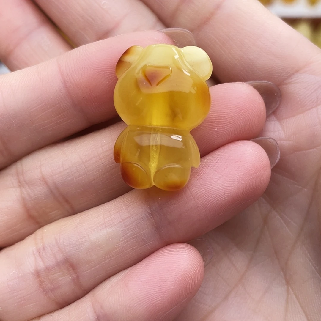 琥珀吊坠(不含链)未镶嵌