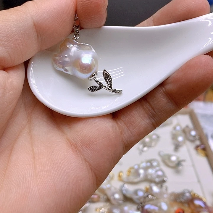 淡水珍珠未镶嵌颈饰687