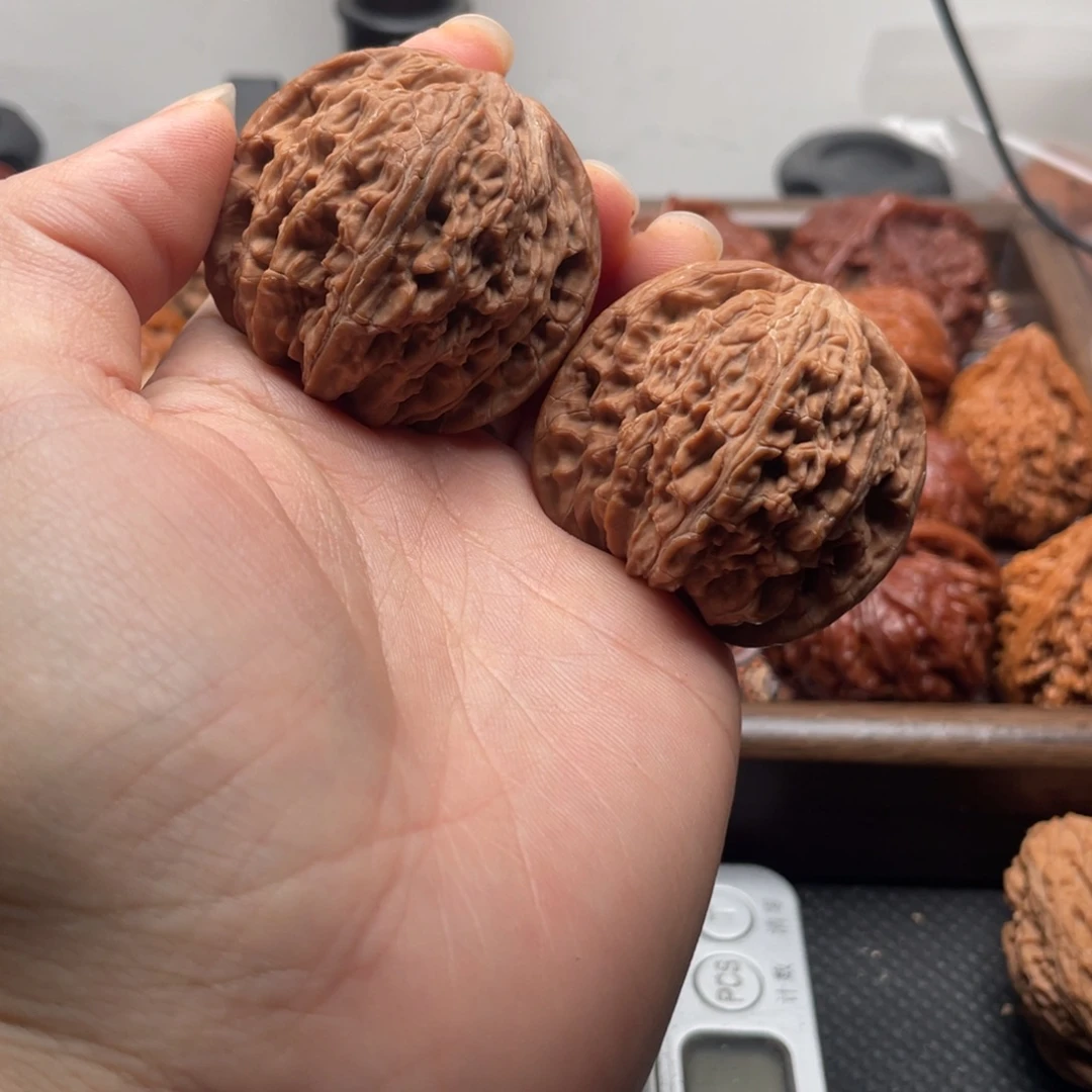 G***熊手串/手链核桃磨盘43尺全品