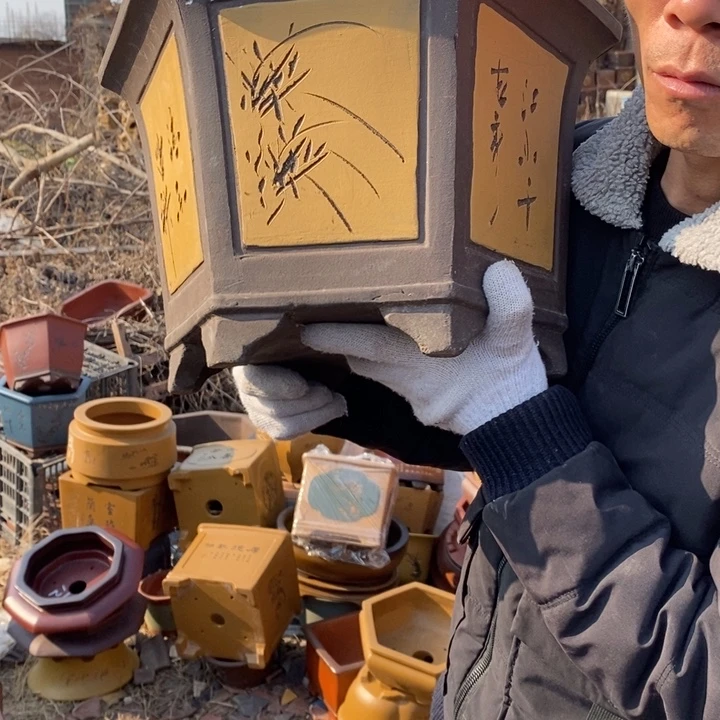 紫砂花盆紫砂特价包邮新款