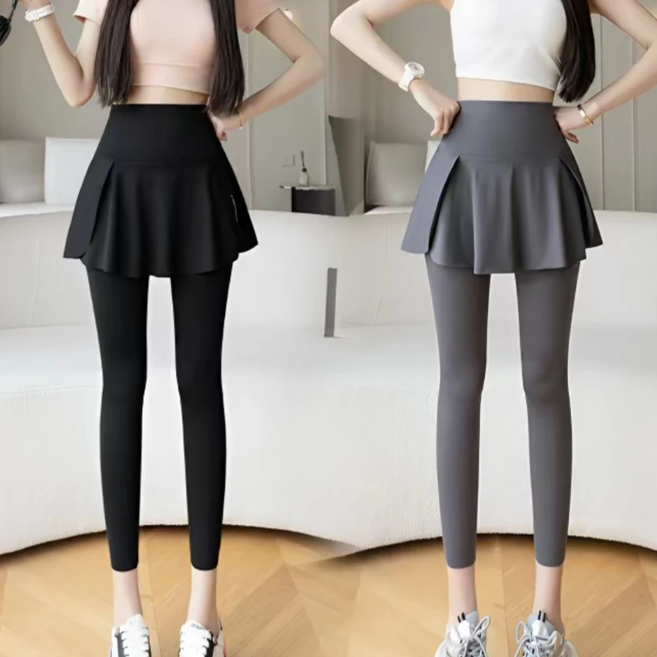 2025-DL春夏新款大码显瘦百搭实用气质好穿减龄芭比裤裙