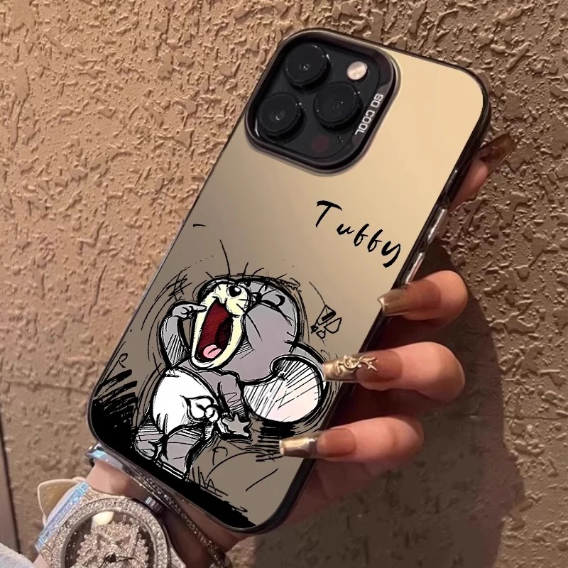 适用iphone17promax手机壳彩银16晕染方块苹果15plus超薄14防摔12