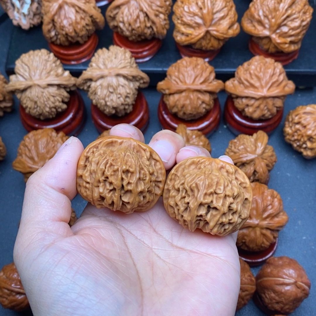 文玩核桃把件39天地