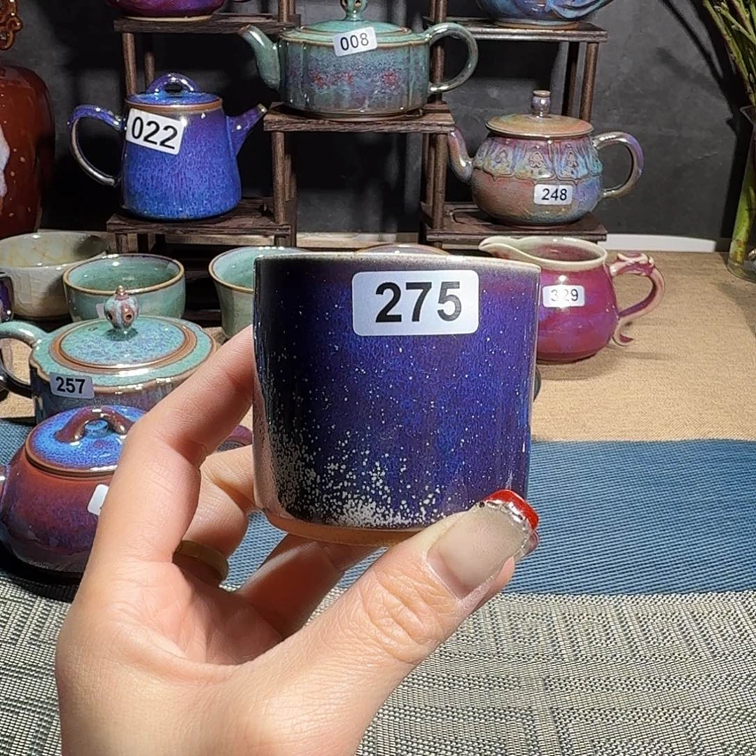 钧瓷……窑变……微瑕……杯子