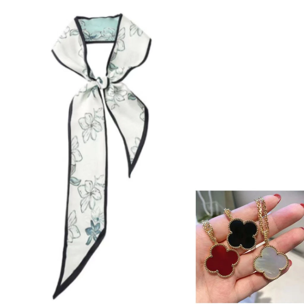 【四叶草单大花】气质百搭轻奢时尚 丝巾