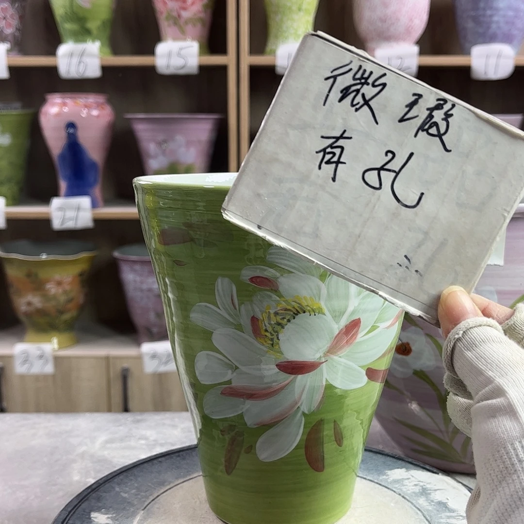 景德镇陶瓷花盆花盆