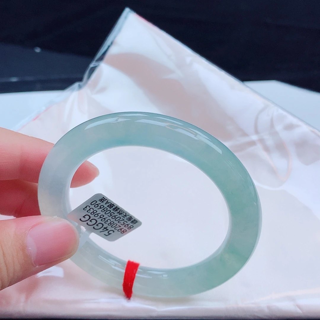 翡翠手镯未镶嵌天然缅甸翡翠A货手镯