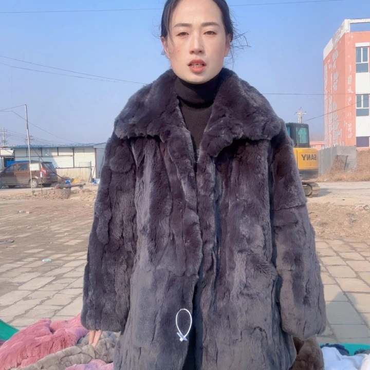 安**9深灰中长款2xl