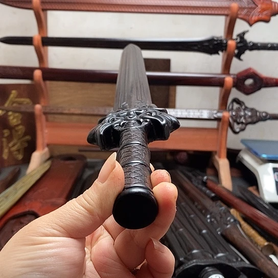紫光檀木木50长小逆鳞