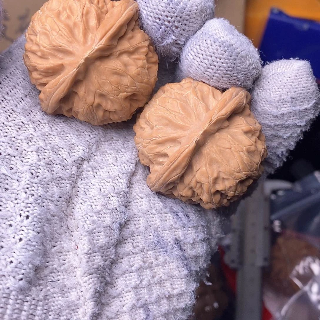 桃核把件s*j宫灯核桃