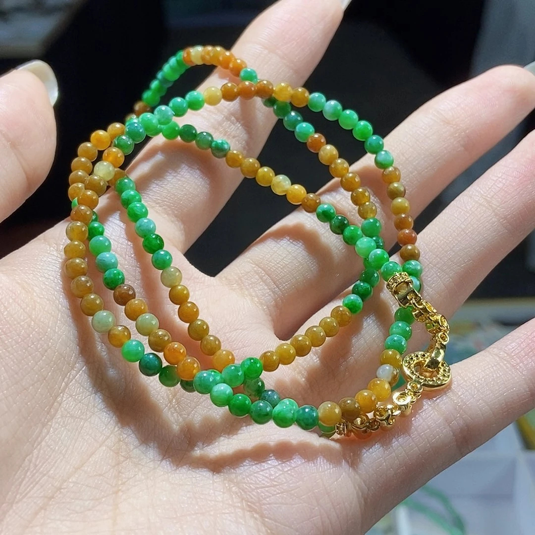 颈饰未镶嵌翡翠翡翠