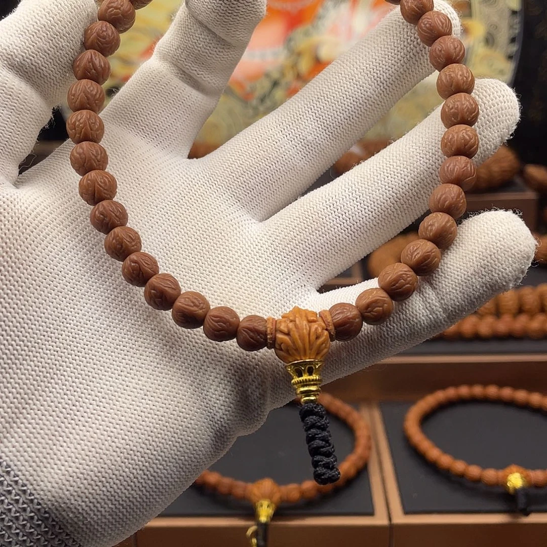 小***饱核桃木/黑胡桃（胡桃木）无事牌08手持