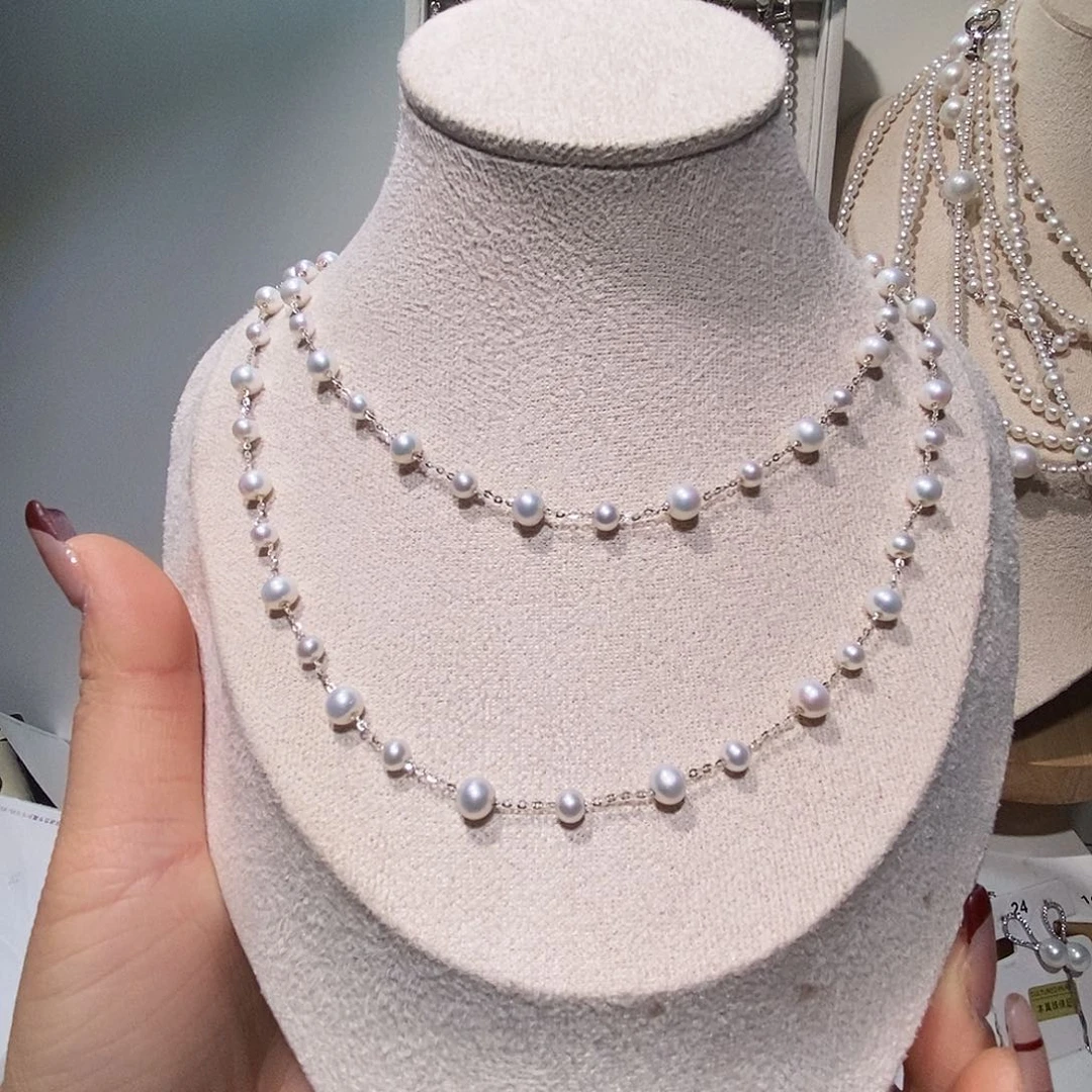 非金属925银纯银满天星设计长度80+