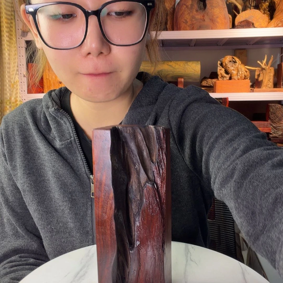 紫檀木类端景台小**斋