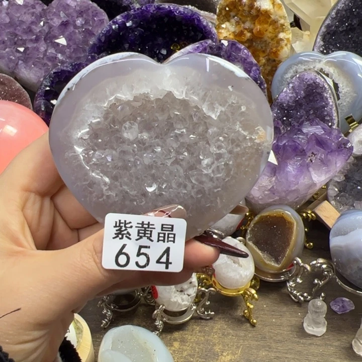 未镶嵌大型摆件（非配饰）紫晶654