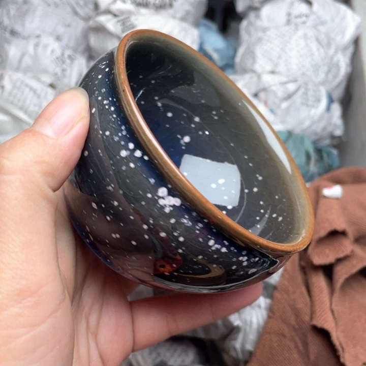 茶盏建窑建盏主人杯