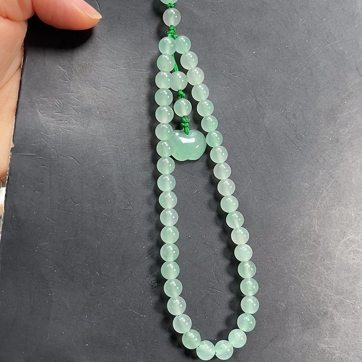 石英质玉未镶嵌手机链，包包链