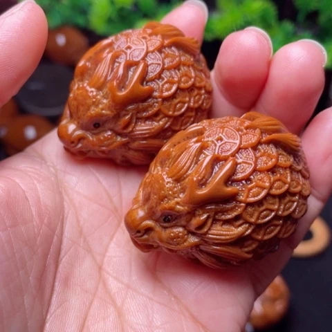 【闪购商品】手串/手链橄榄核35左右金币龙龟手球