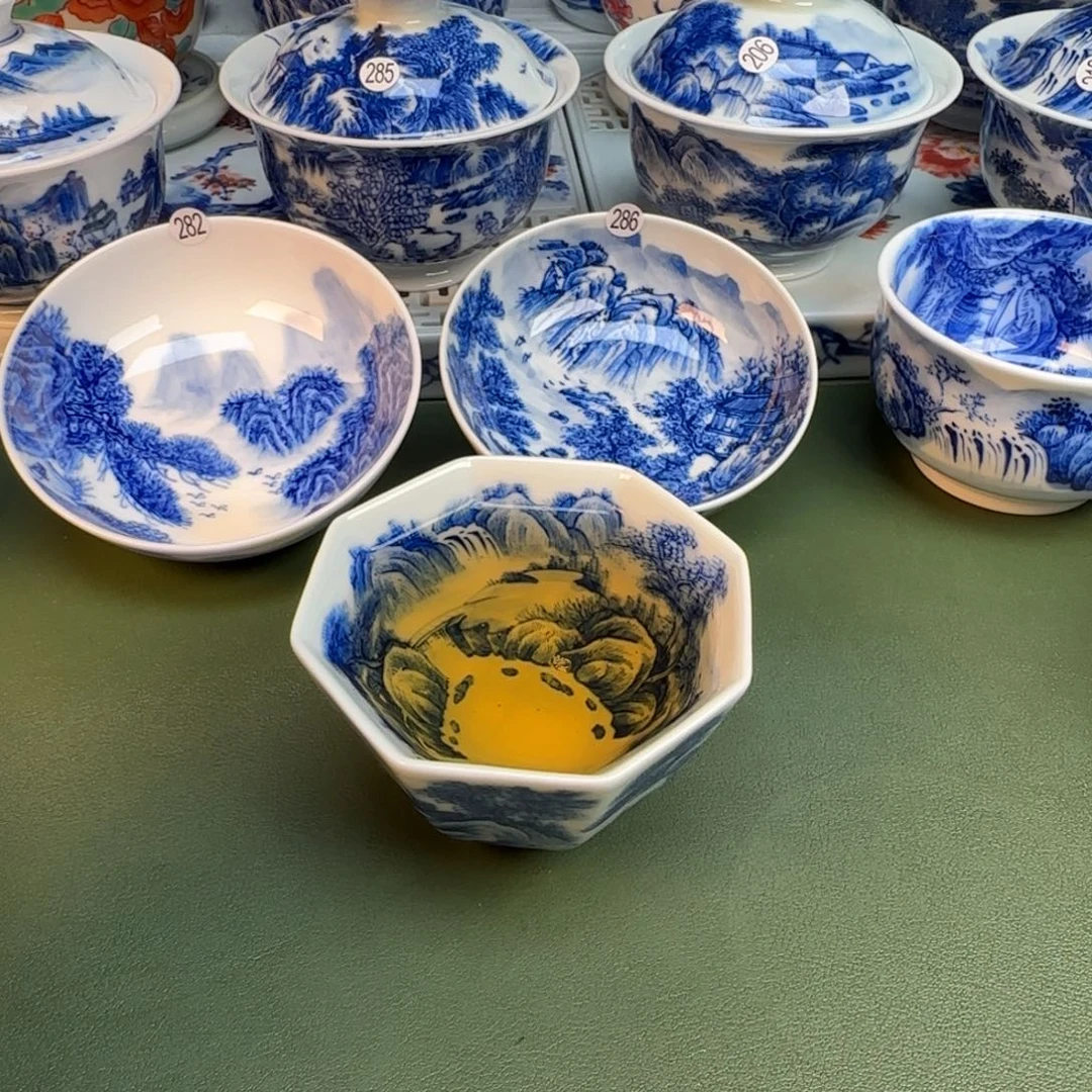 陶纯手工纯手绘茶具219
