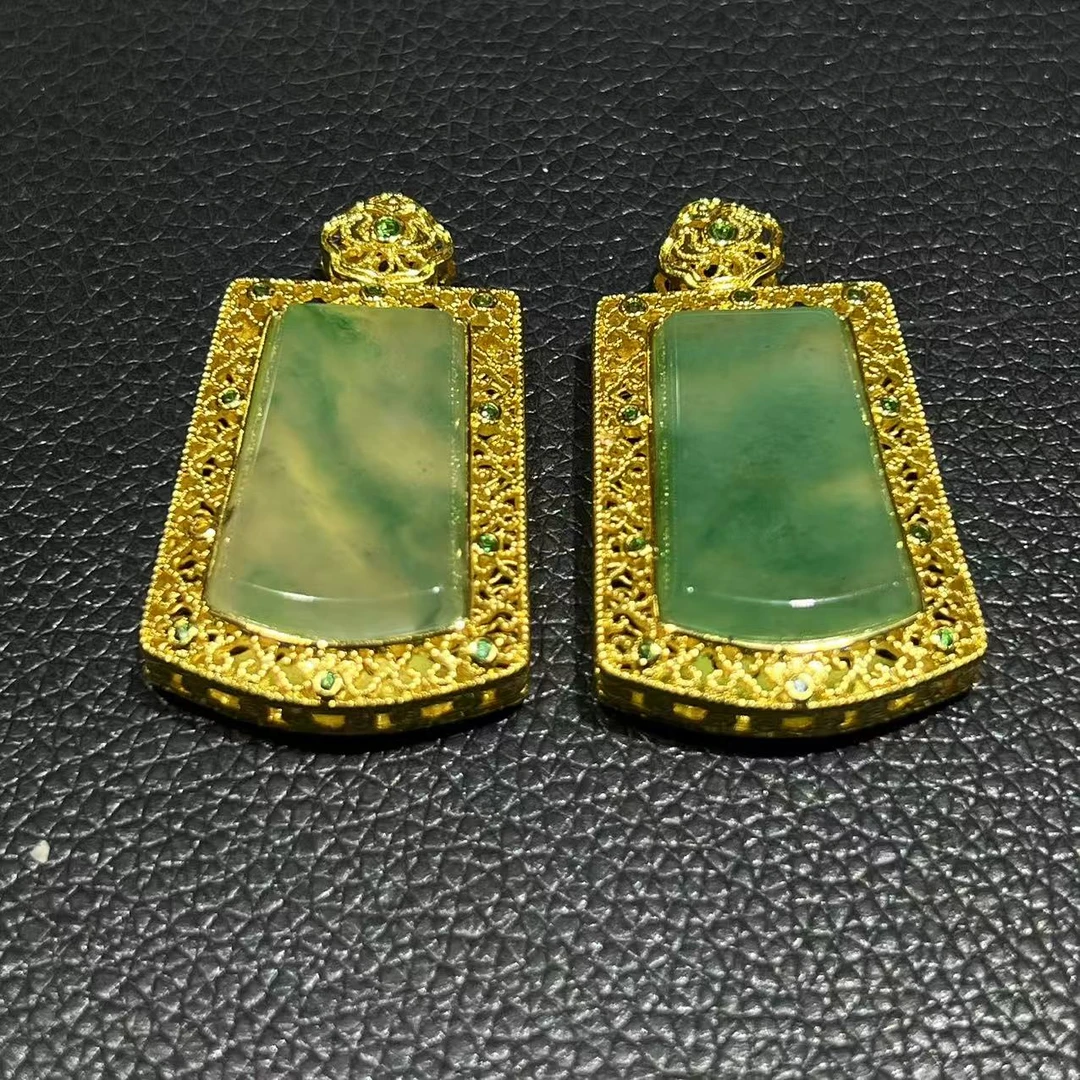 【菲菲】非洲翠无事牌吊坠多样性发其一@k