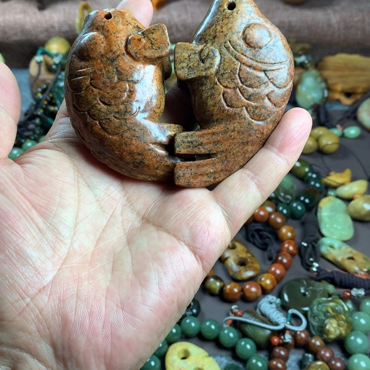 岫岩河磨玉（透闪石质玉）未镶嵌吊坠(赠链)翱***鸟