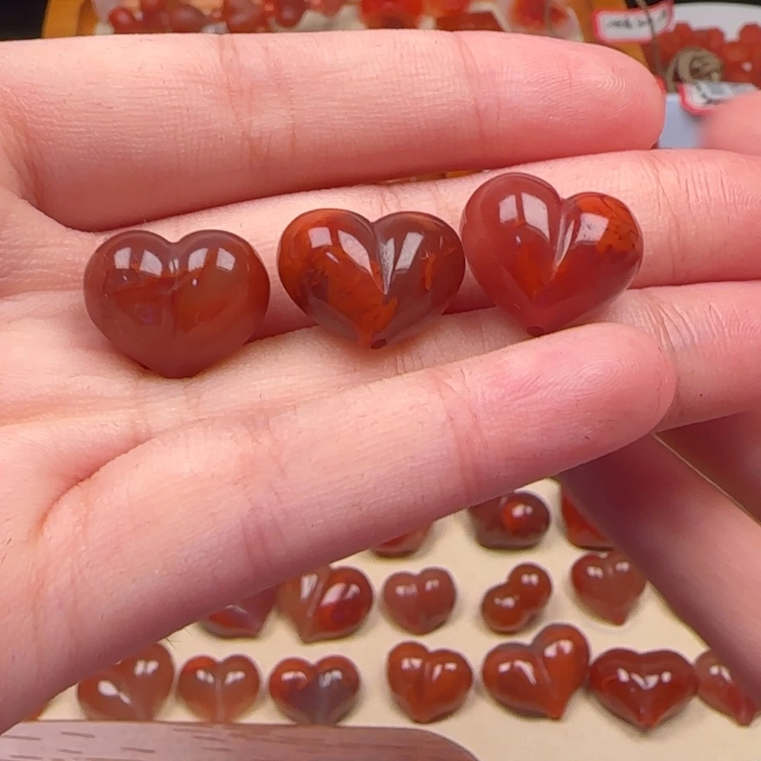 望***步南红玛瑙未镶嵌挂件