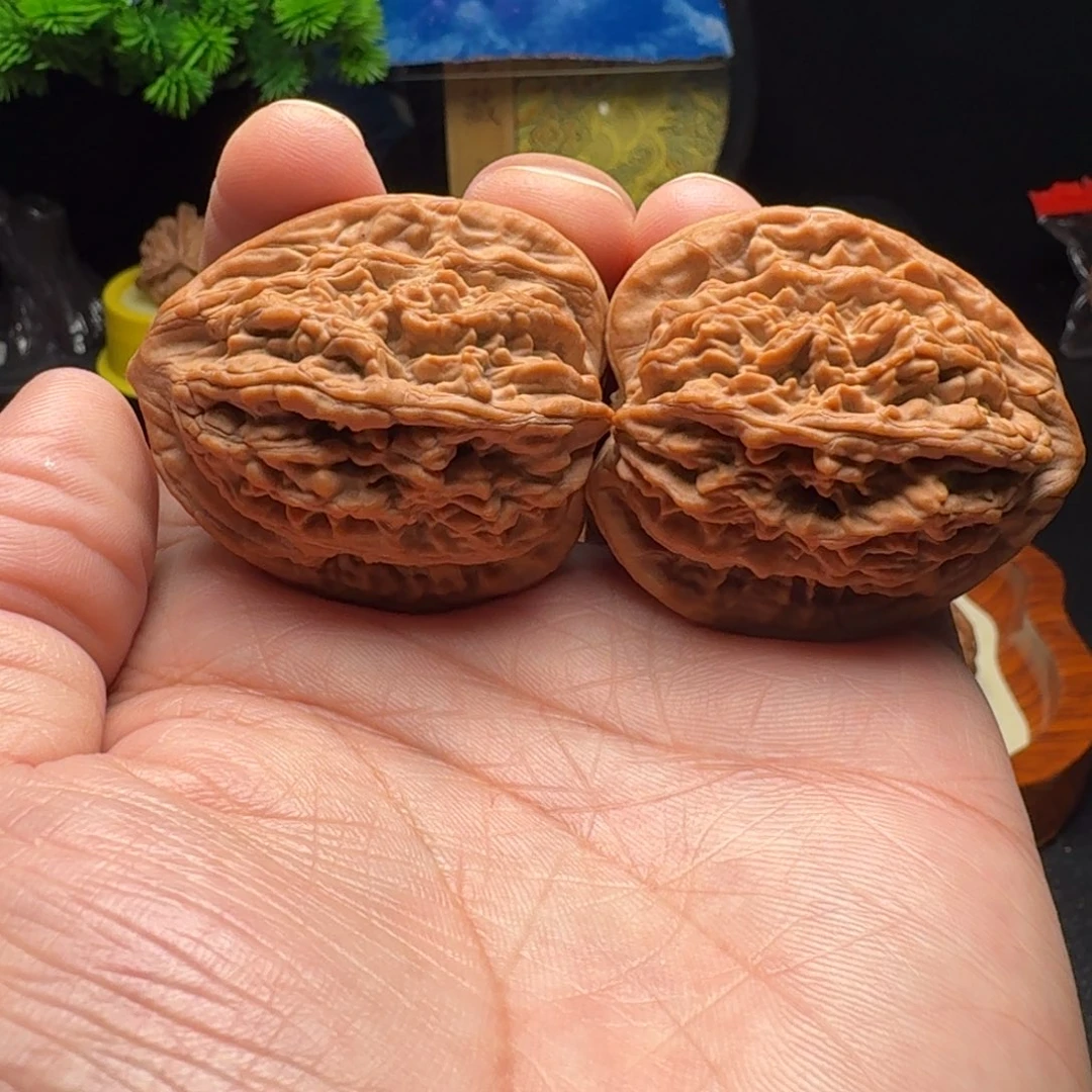 把件文玩核桃麦虎40
